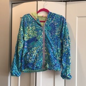 Lily Pulitzer Lilly’s Lagoon luxletic windbreaker